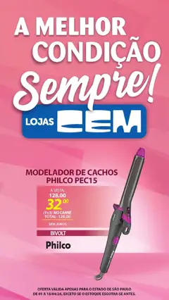 Lojas Cem - Ofertas atuais - Pré-Visualização do folheto da loja Lojas Cem, válido de 01.04.2026 | Página: 136