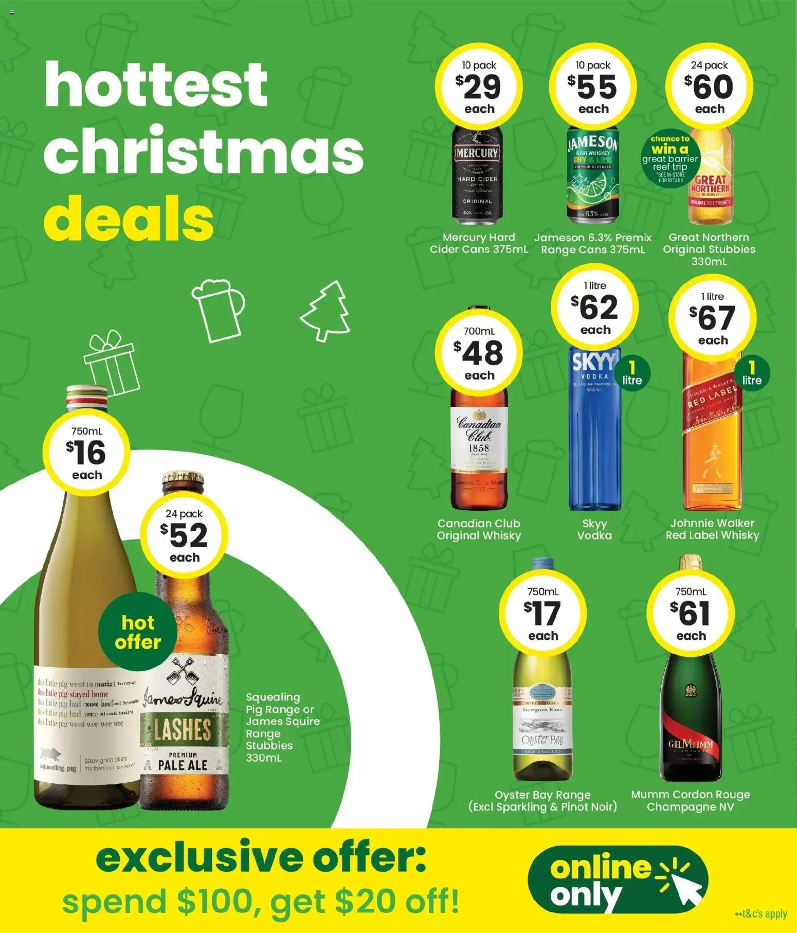 The Bottle-O catalogue - valid from 08.12.2025 | Page: 2 | Products: Vodka, Whiskey, Lime