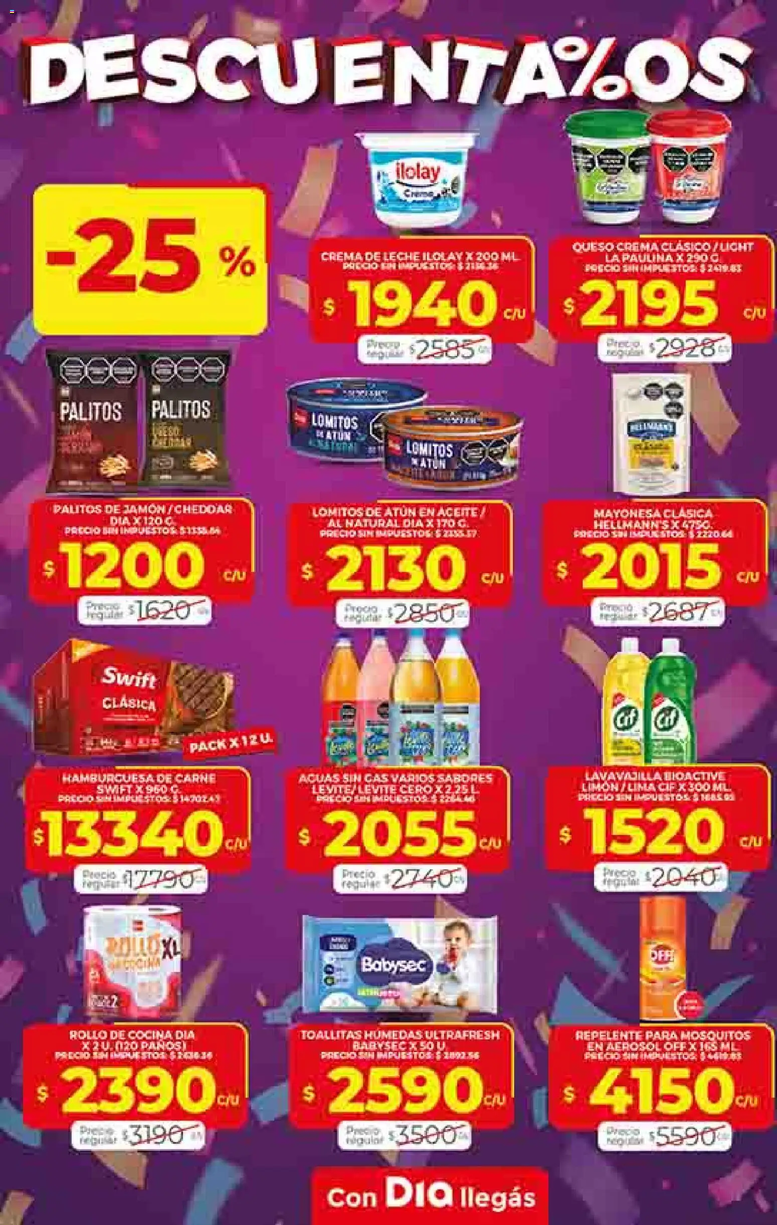 Dia - Ofertas - Salta y Jujuy │ válido desde el 26.11.2025 | Página: 45 | Productos: Aceite, Queso, Jamón, Crema
