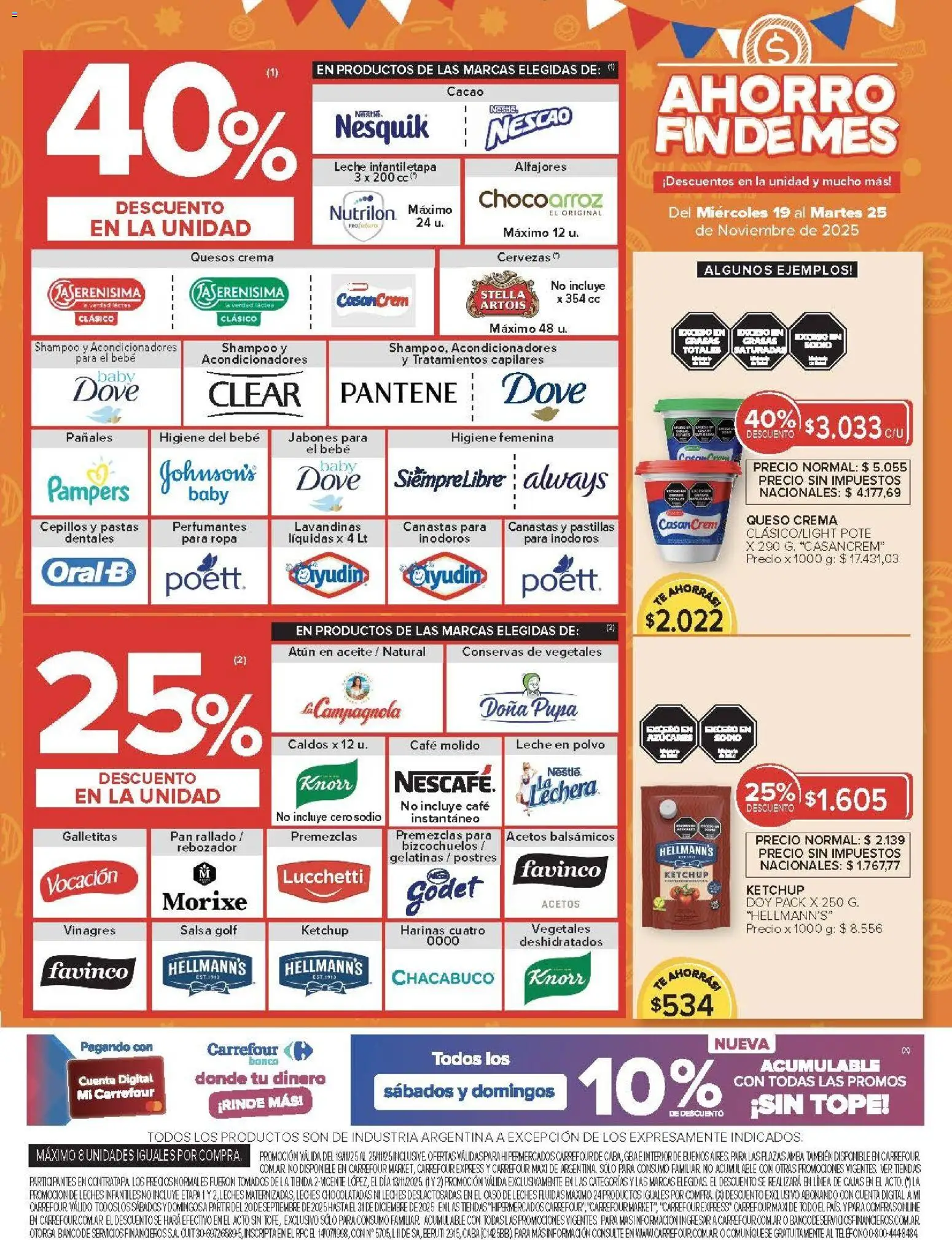 Carrefour ofertas │ válido desde el 19.11.2025 | Página: 9