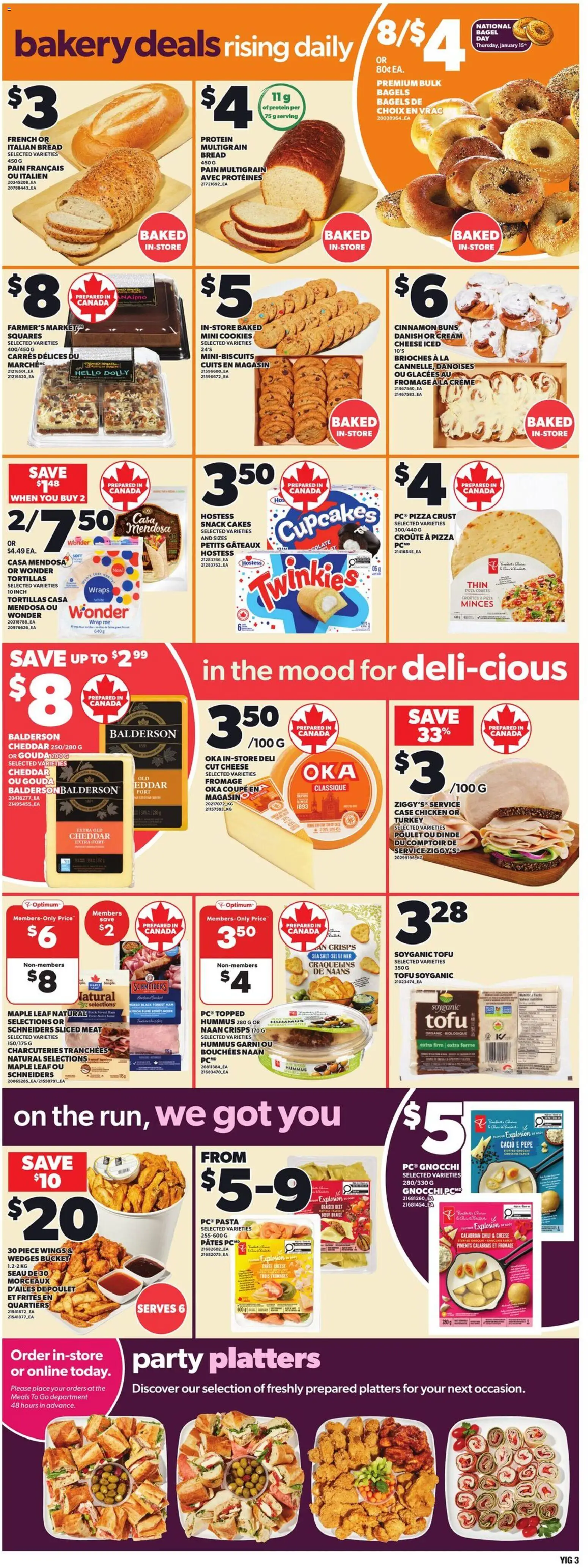 Independent Grocer flyer valid from 15.01.2026 | Page: 6 | Products: Cookies, Turkey, Case, Bakery