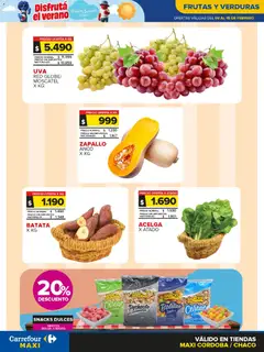 Vista previa Carrefour - Frutas y Verduras  válido desde el 09.02.2026