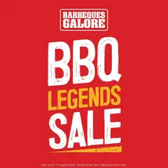 Preview of Barbeques Galore Catalogue  - valid from 30.07.2025