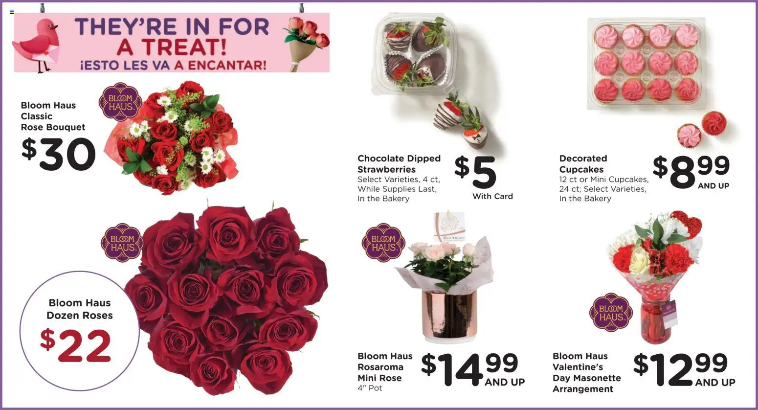 Ralphs Weekly Ad - valid from 04.02.2026 | Page: 4 | Products: Bakery, Chocolate, Strawberries
