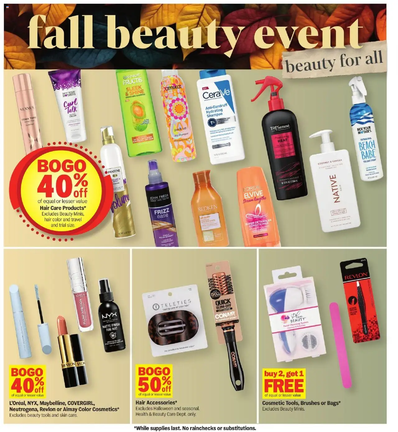 Meijer Weekly Ad - valid from 24.09.2025 | Page: 34 | Products: Brushes, Conditioner, Cream, Salt