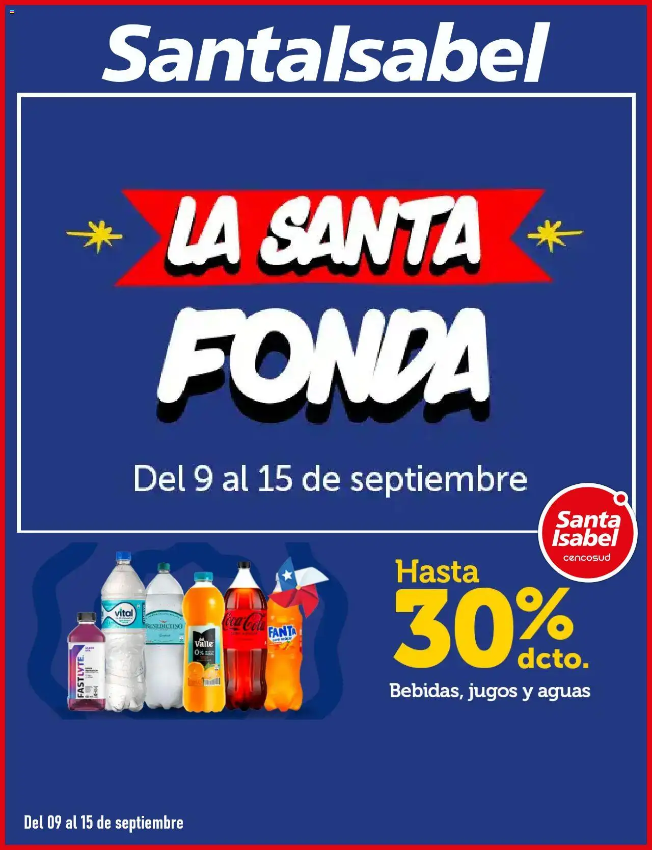 Santa Isabel ofertas  │ válido desde el 09.09.2025 | Página: 1