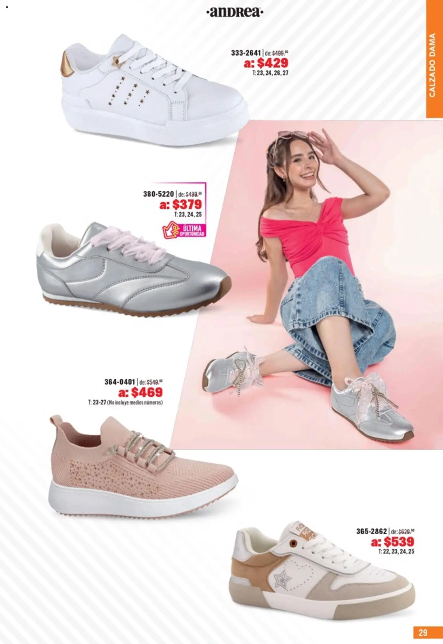 Nuevas ofertas de Andrea válidas en toda la República Mexicana desde el 05.04.2026. ¡Encuentra las mejores ofertas en Andrea catálogo Outlet! | Página: 29