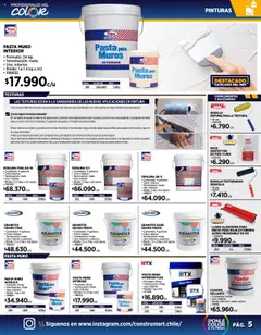 Construmart ofertas  │ válido desde el 02.09.2025 | Página: 5 | Productos: Fijador, Base, Pasta, Rodillo
