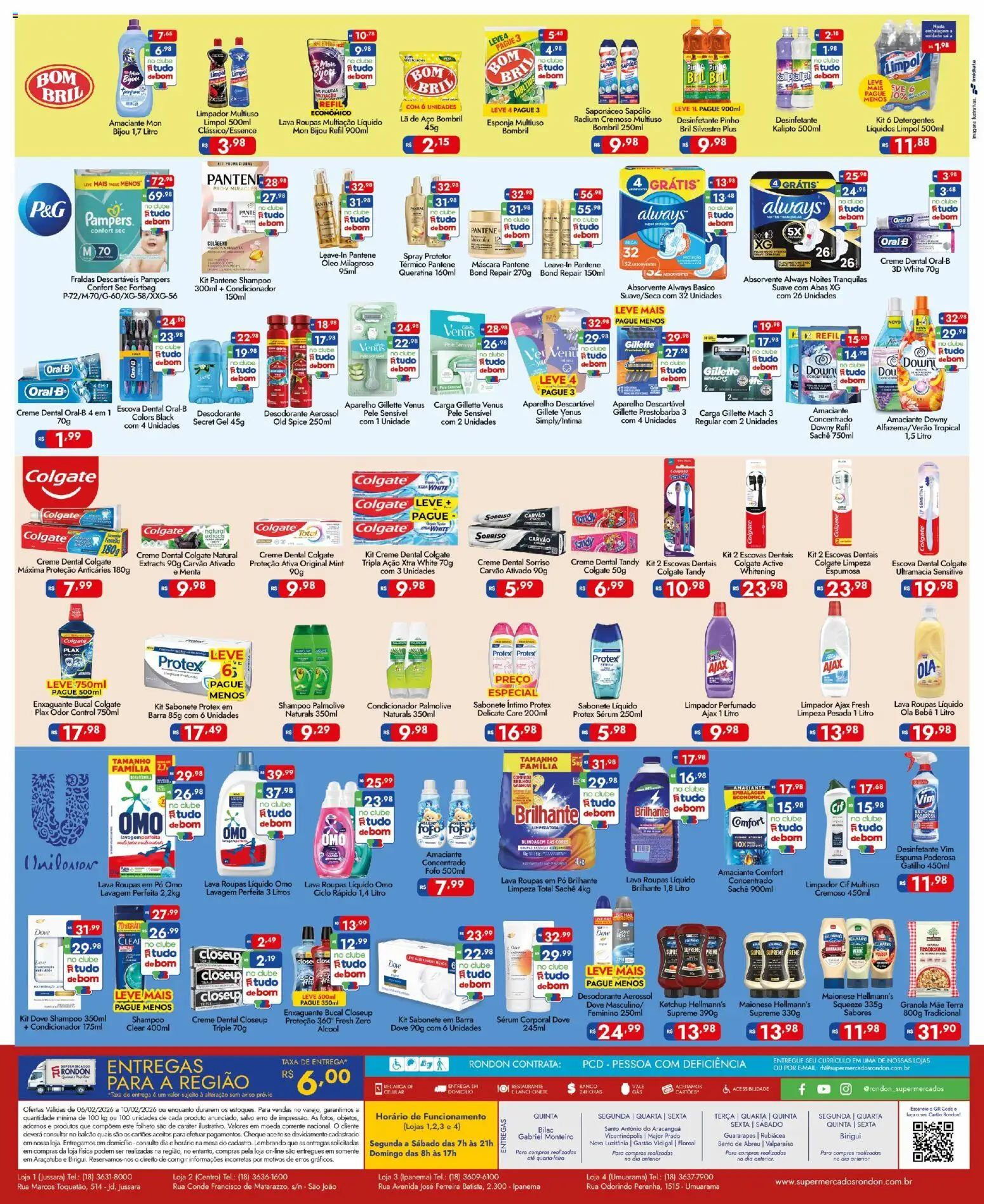 Supermercados Rondon Folheto - válido de 06.02.2026 | Página: 4