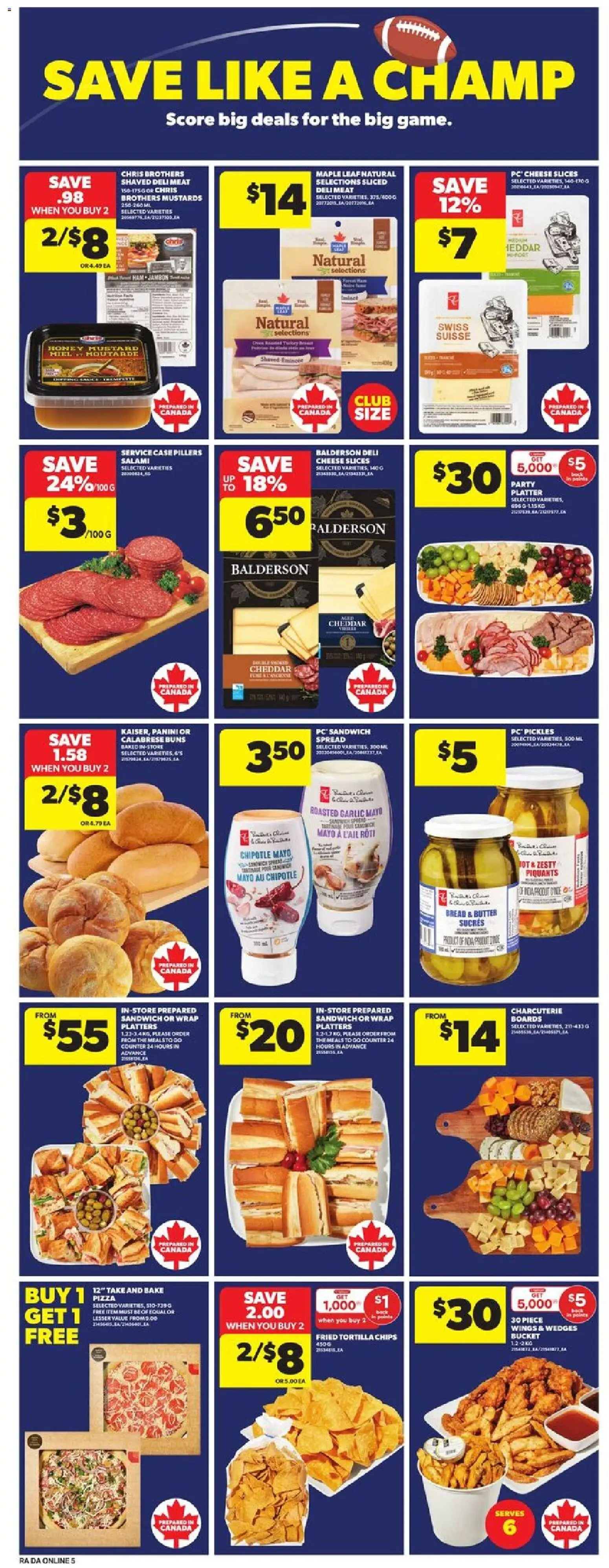 Atlantic Superstore flyer valid from 13.11.2025 | Page: 15 | Products: PC, Case, Butter, Pizza