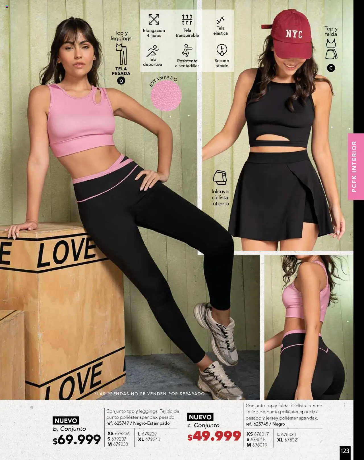 Pacifika revista - valida desde el 01.08.2025 | Página: 146 | Productos: Falda, Top, Conjunto