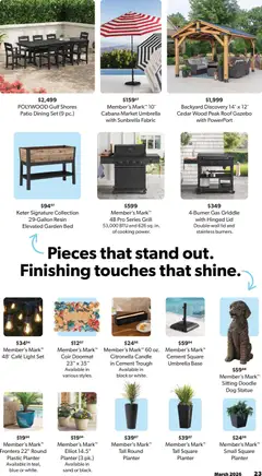 Preview of Sam's Club weekly ads valid from 18.03.2026 | Page: 23