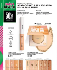 Catálogo CyZone Campaña 17 válido desde el 14.10.2025 | Página: 88 | Productos: Espejo, Mate, Corrector