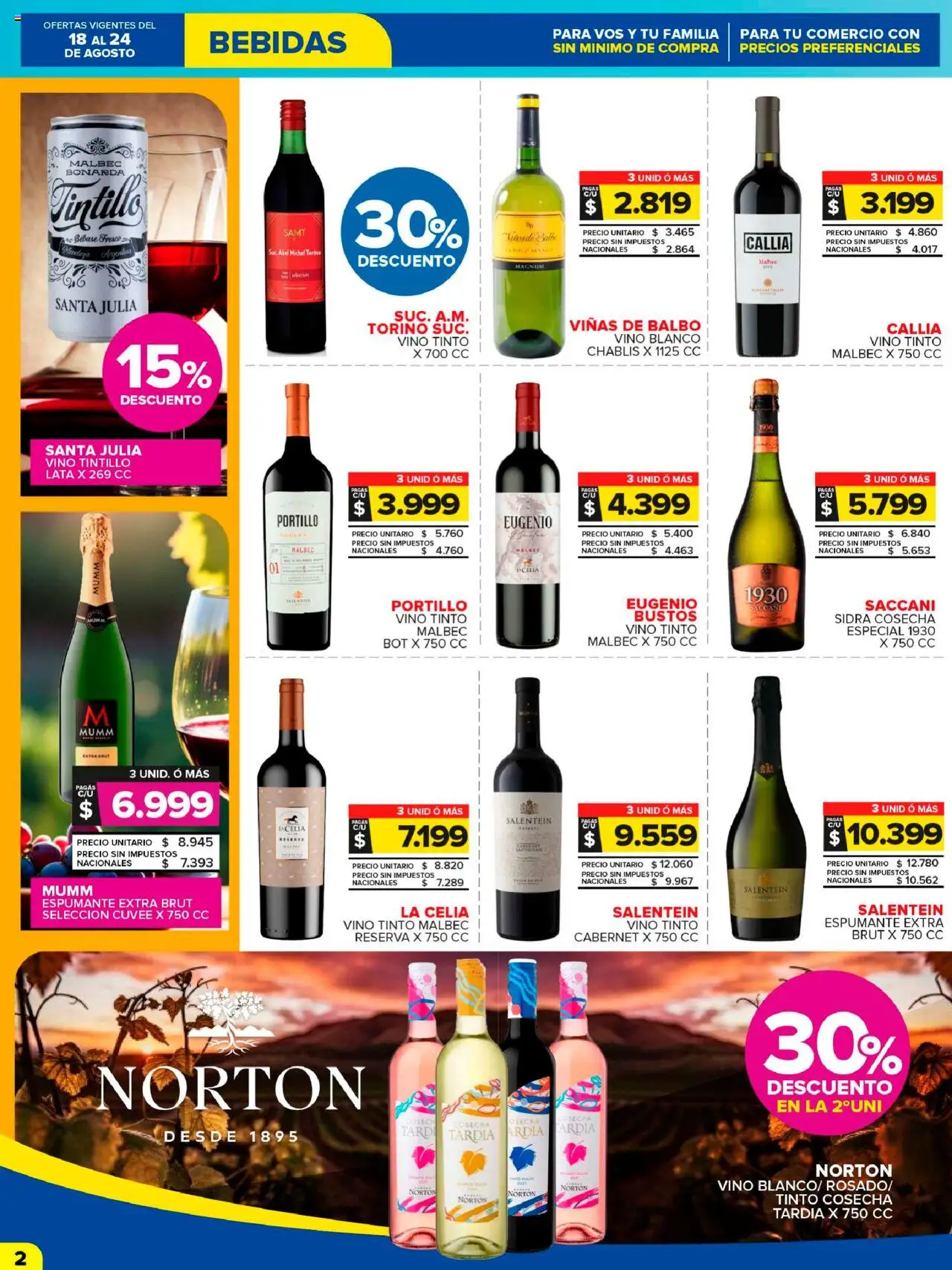 Carrefour Maxi catálogo │ válido desde el 18.08.2025 | Página: 2 | Productos: Vino