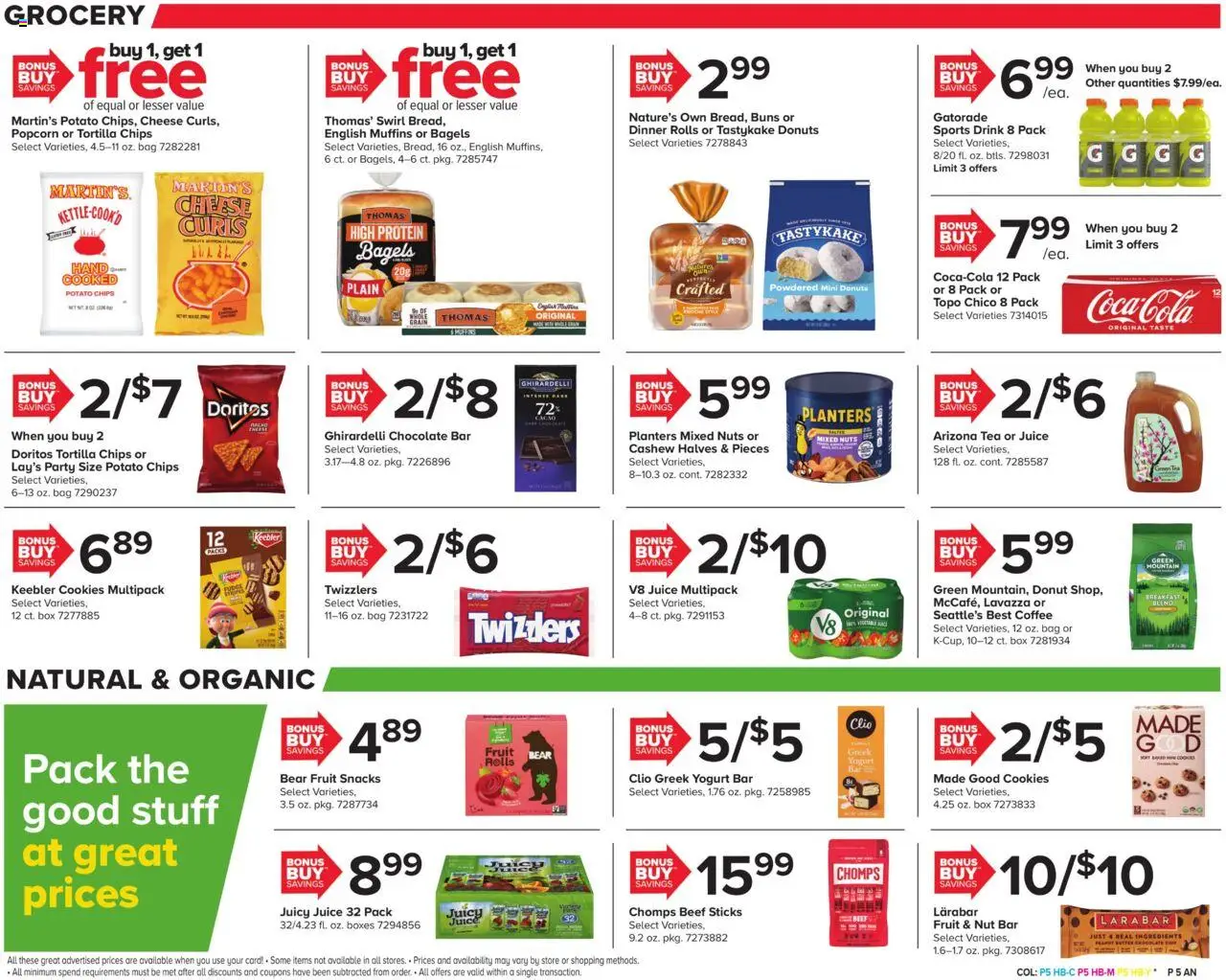 Giant Weekly Ad - valid from 08.08.2025 | Page: 10 | Products: Coffee, Juice, Tea, Cookies