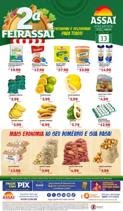 Assaí Atacadista ofertas - RO - Pré-Visualização do folheto da loja Assaí Atacadista, válido de 13.04.2026