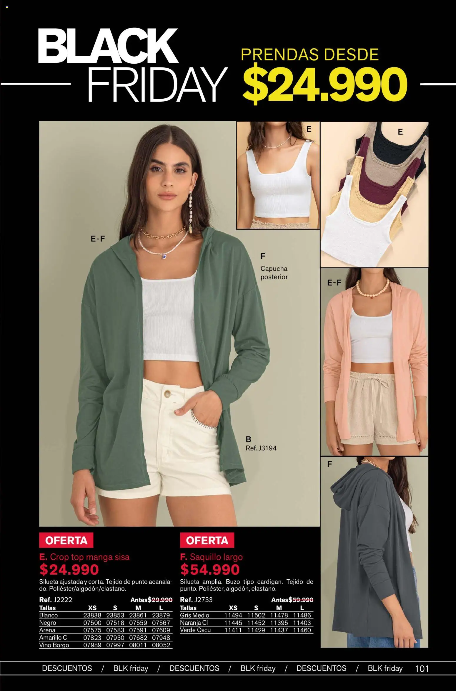 Leonisa revista - valida desde el 13.11.2025 | Página: 101 | Productos: Buzo, Top, Vino