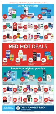 Preview of Shoppers weekly flyer / circulaire from shop Shoppers valid from 13.03.2026 | Page: 4 | Products: Case, Body wash, Mouthwash, Battery