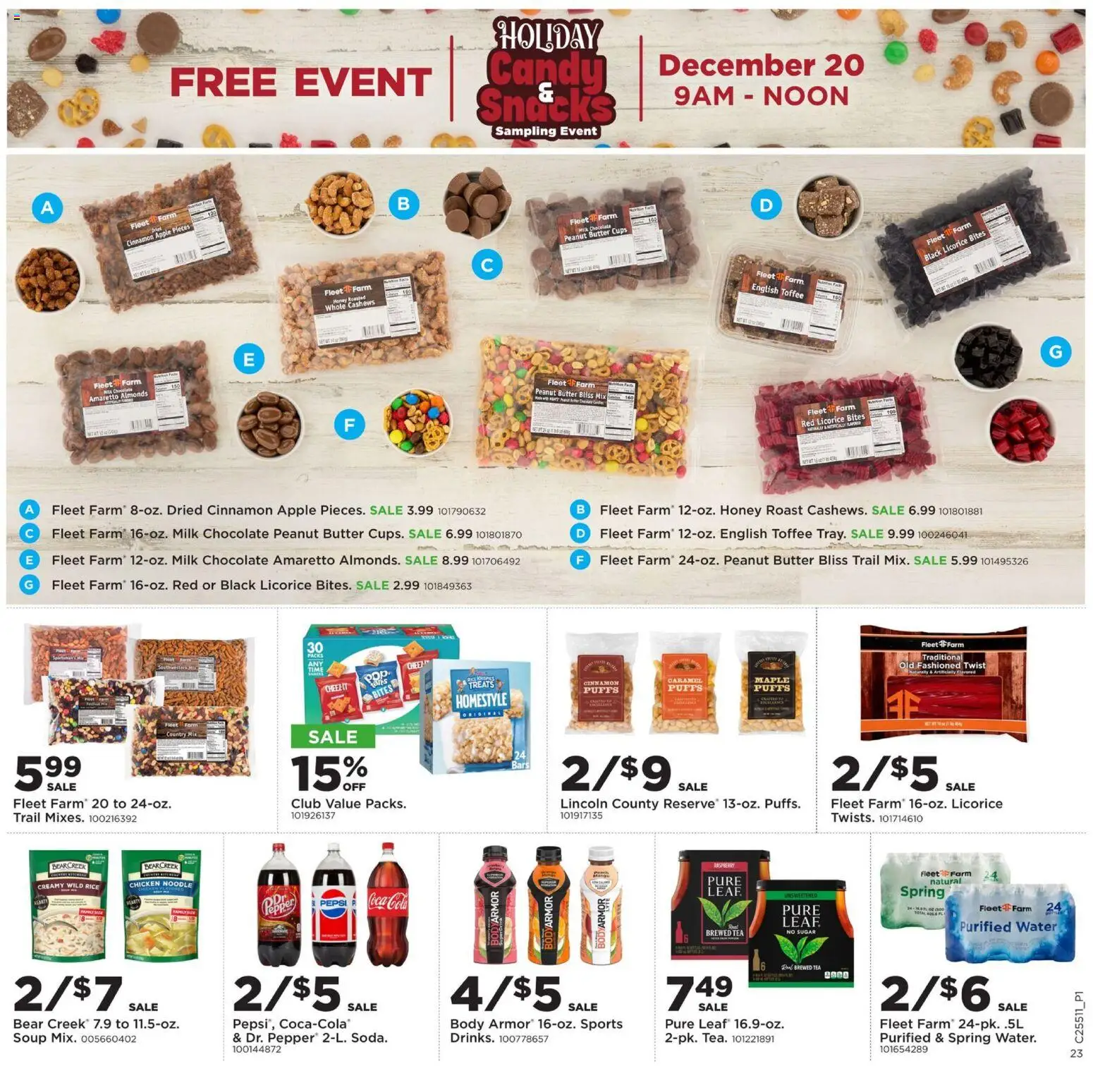 Mills Fleet Farm Weekly Ad - valid from 18.12.2025 | Page: 28 | Products: Milk, Rice, Tea, Sugar