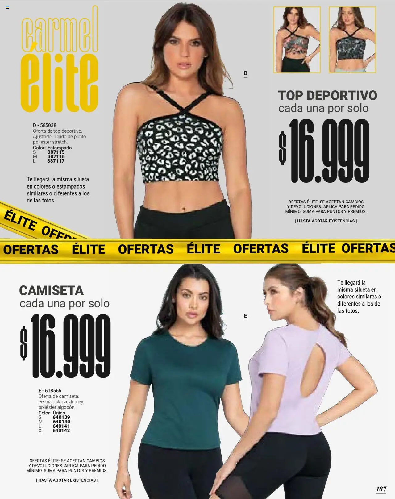 Carmel revista - valida desde el 09.07.2025 | Página: 189 | Productos: Té, Camiseta, Top