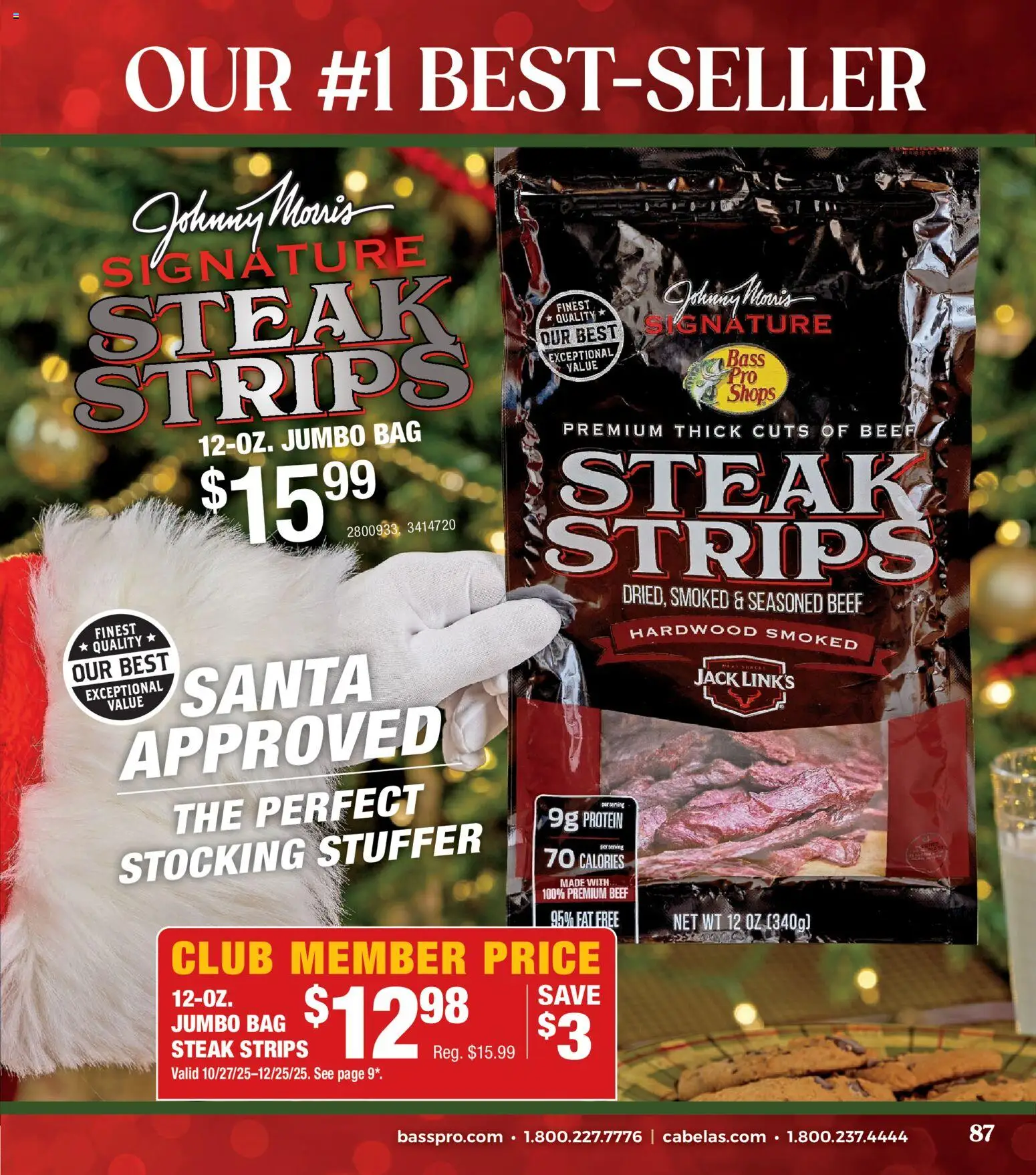 Cabela's Christmas Gift Guide 25 - valid from 01.11.2025 | Page: 87 | Products: Beef, Bag