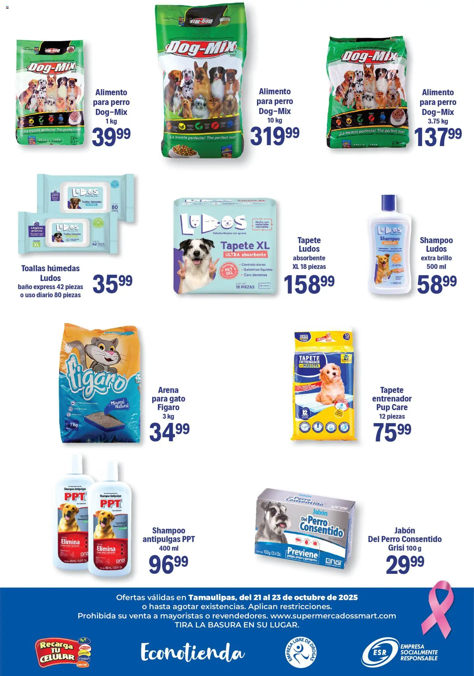 Nuevas ofertas de S-Mart válidas en toda la República Mexicana desde el 21.10.2025. ¡Encuentra las mejores ofertas en S-Mart folleto Ofertas de Feria Nuevo Laredo! | Página: 6