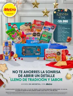 Metro - Anchetas Navideñas 2025 -  Vista previa de la revista de la tienda Metro valido desde el 13.11.2025