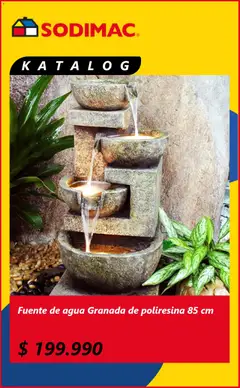 Sodimac ofertas  válido desde el 03.12.2025 | Página: 7 | Productos: Agua, Fuente