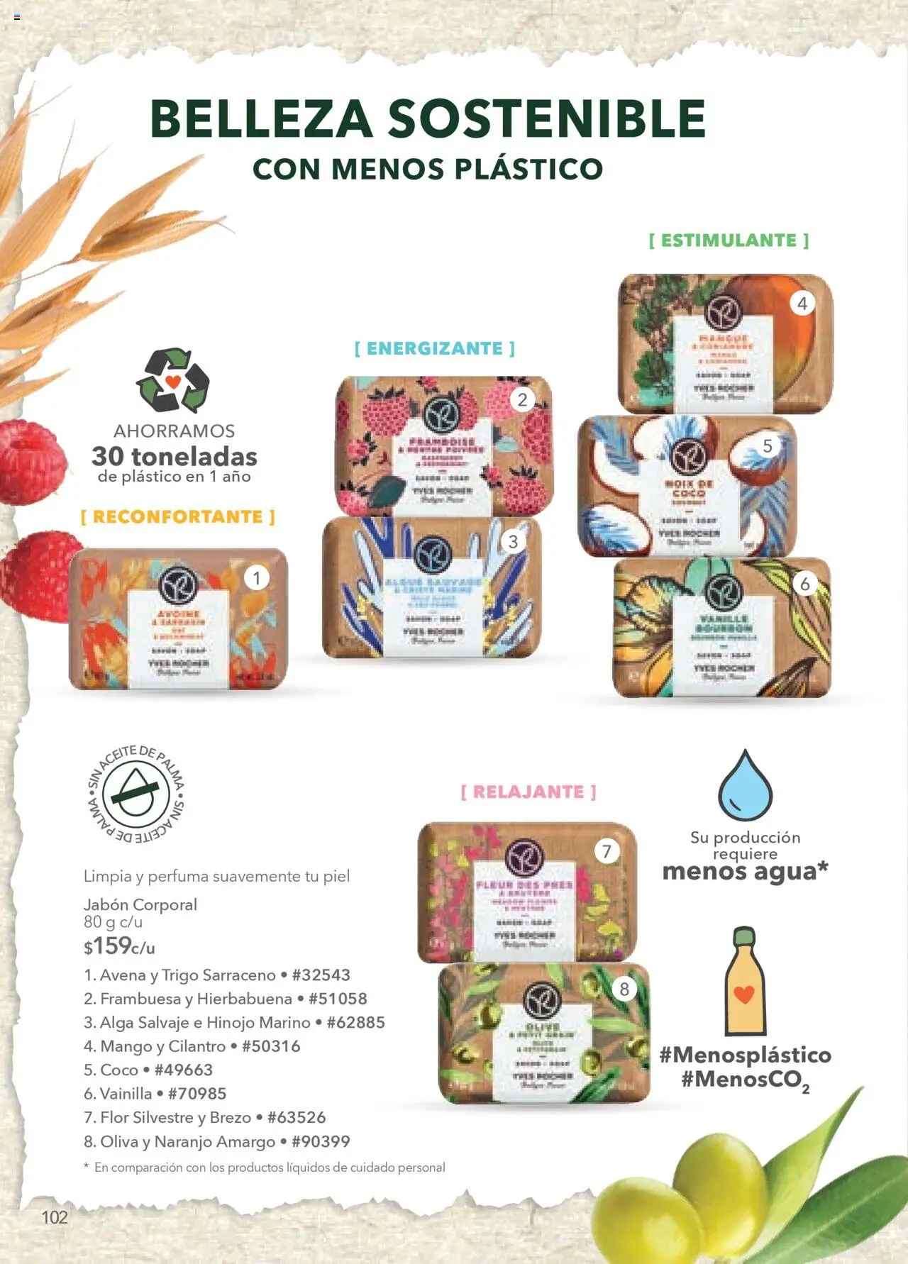 Nuevas ofertas de Yves Rocher válidas en toda la República Mexicana desde el 05.08.2025. ¡Encuentra las mejores ofertas en Yves Rocher - Campaña 11 2025! | Página: 104 | Productos: Avena, Mango, Aceite, Jabón