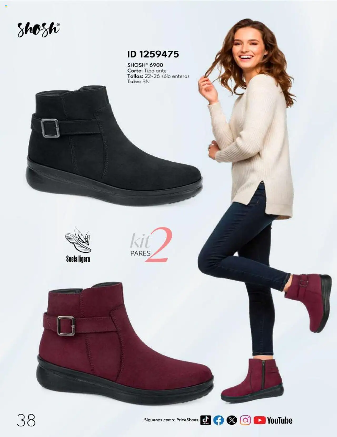 Nuevas ofertas de Price Shoes válidas en toda la República Mexicana desde el 14.10.2025. ¡Encuentra las mejores ofertas en Price Shoes - Catálogo - 10 Pagos sin Intereses! | Página: 40
