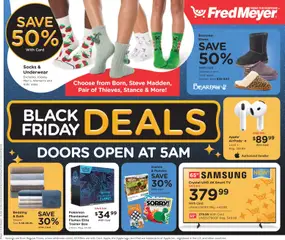 Preview of Fred Meyer weekly ads valid from 28.11.2025