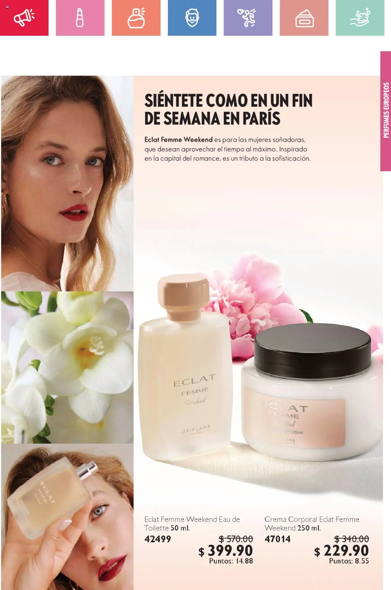Nuevas ofertas de Oriflame válidas en toda la República Mexicana desde el 02.08.2025. ¡Encuentra las mejores ofertas en Oriflame - Campaña 11 2025! | Página: 93 | Productos: Crema, Crema corporal