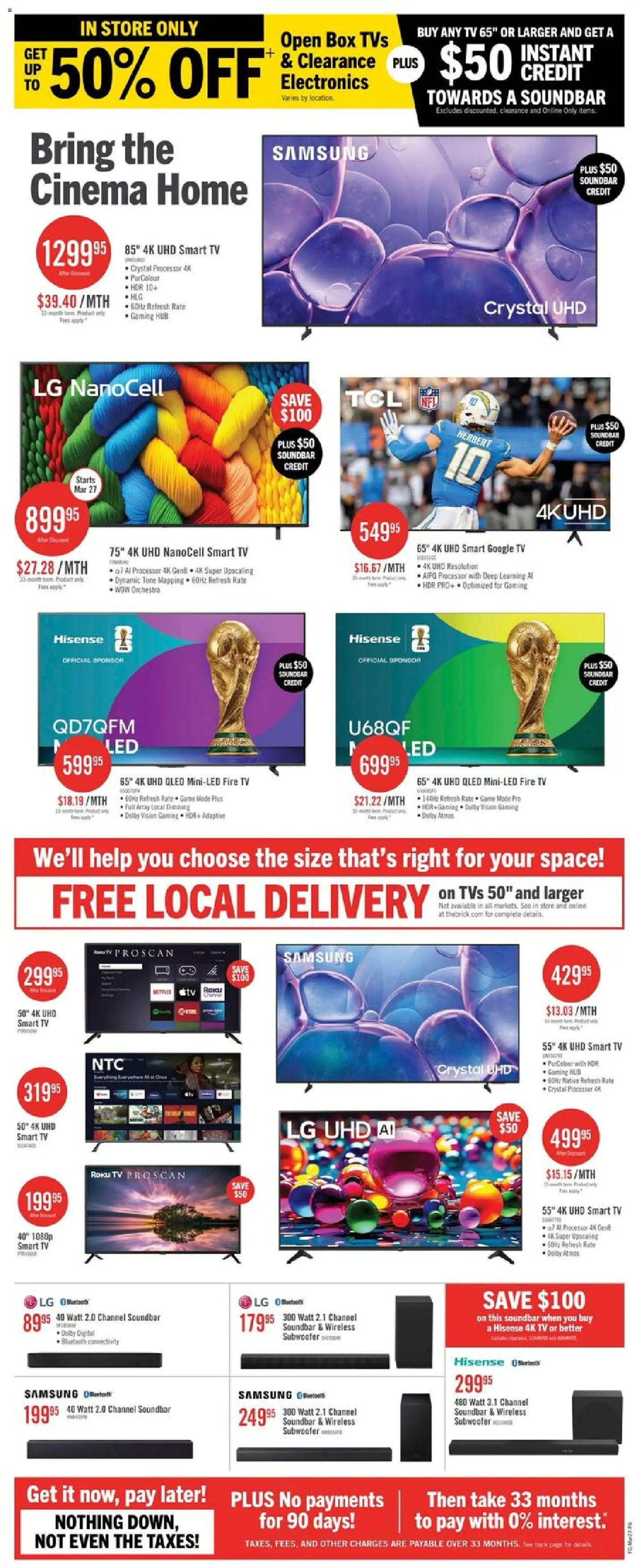 The Brick flyer valid from 26.03.2026 | Page: 14 | Products: Tv, Game, Box