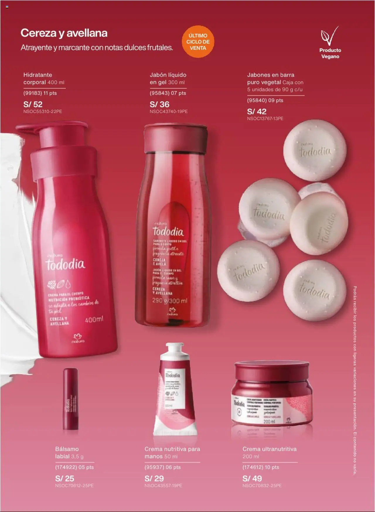 Catálogo Natura válido desde 13.08.2025 | Página: 115 | Productos: Jabón, Caja, Crema