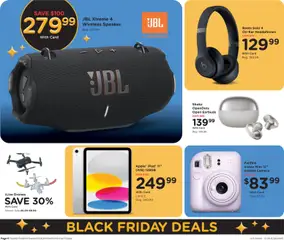 Preview of Fred Meyer weekly ads valid from 28.11.2025 | Page: 7 | Products: Headphones, Camera, Speaker