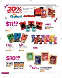 Nuevas ofertas de Chedraui válidas en toda la República Mexicana desde el 04.09.2025. ¡Encuentra las mejores ofertas en Chedraui - Folleto! | Página: 2