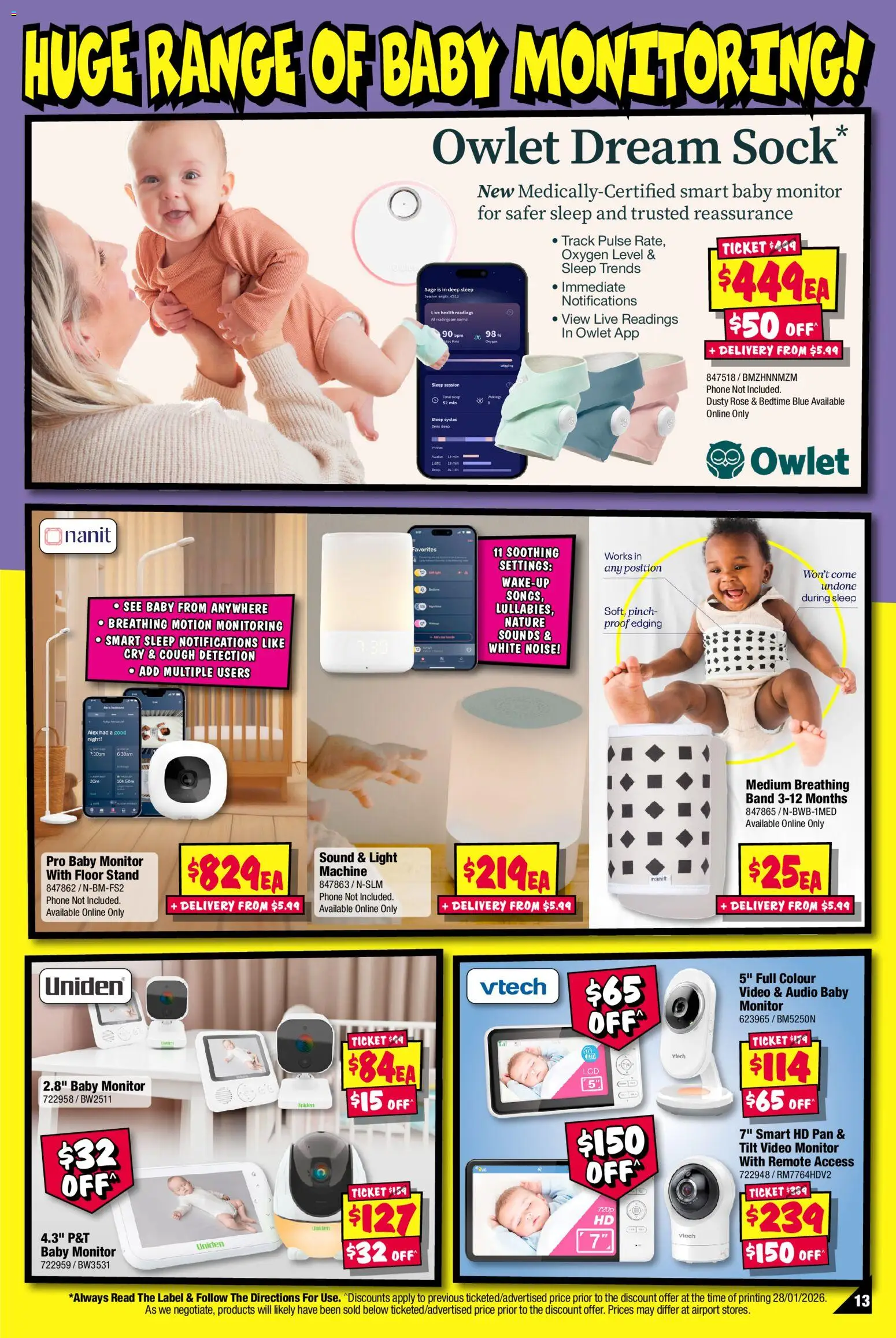 JB Hi-Fi catalogue - valid from 12.02.2026 | Page: 13 | Products: Light, Phone, Monitor, Audio