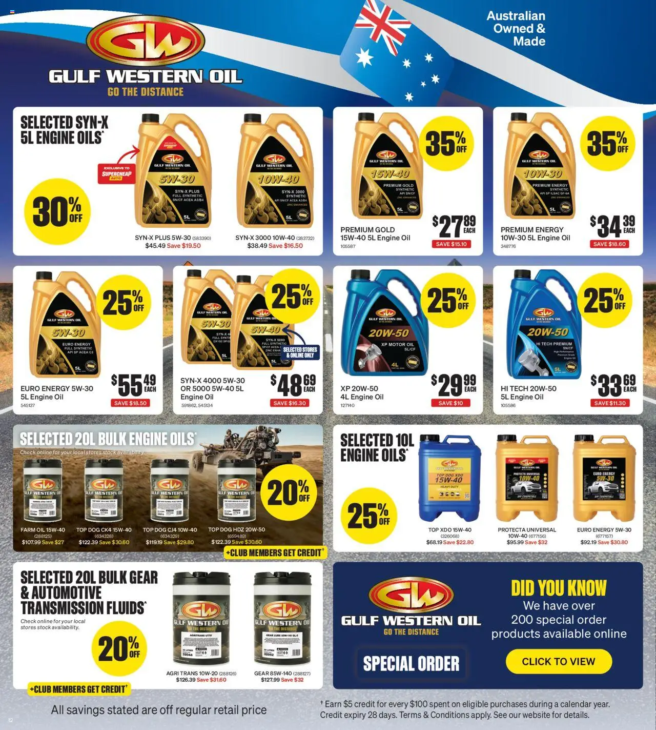Supercheap Auto catalogue - valid from 13.08.2025 | Page: 12 | Products: Oil, Zinc