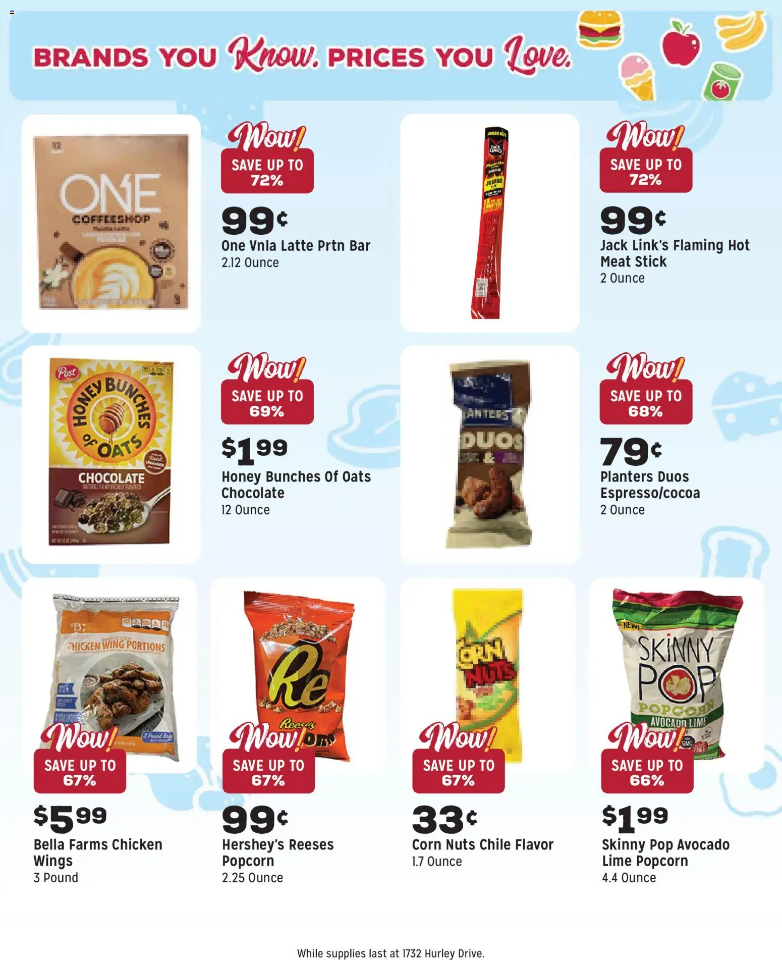 Grocery Outlet Weekly Ad - ID - valid from 28.01.2026 | Page: 12 | Products: Corn, Chocolate, Nuts, Lime