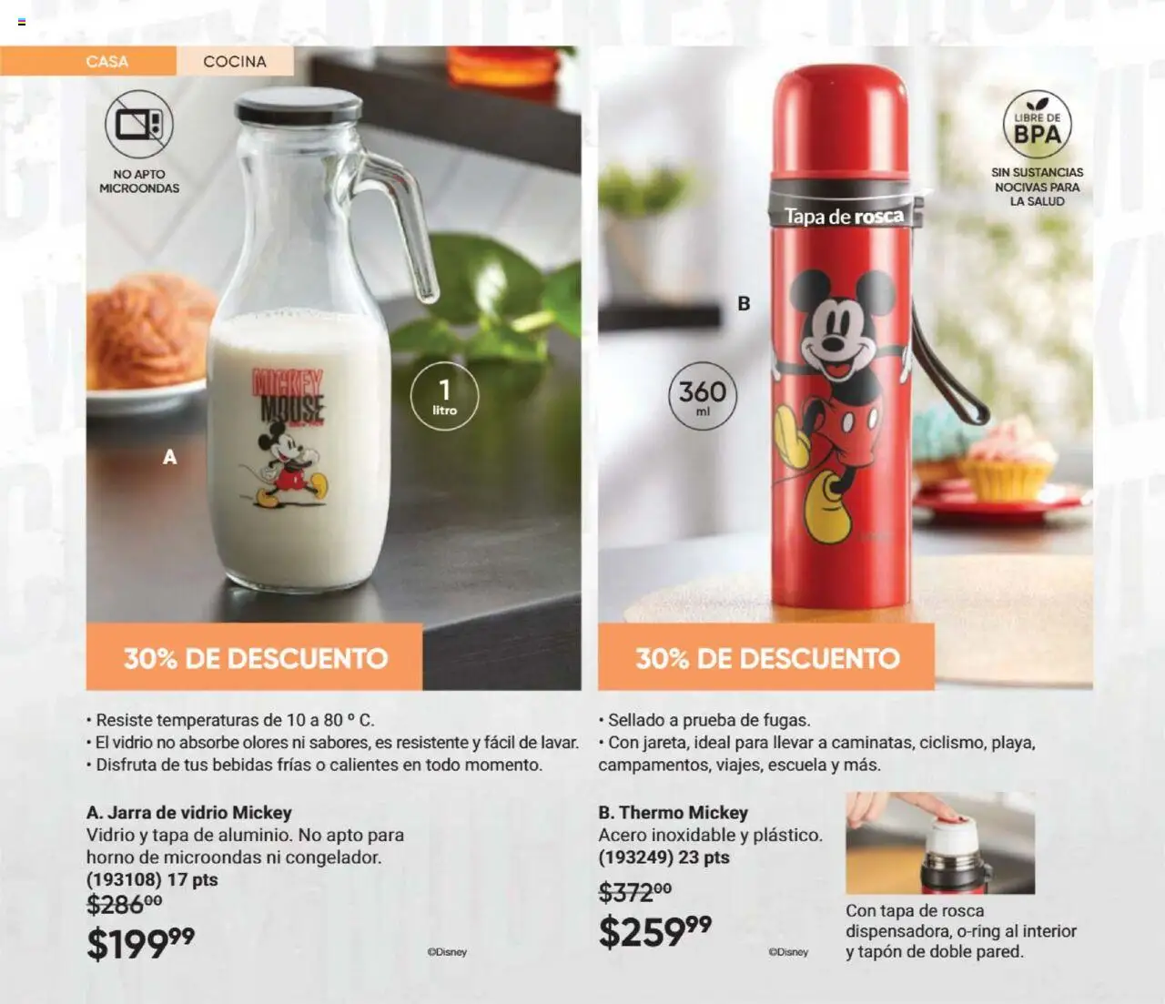 Nuevas ofertas de AVON válidas en toda la República Mexicana desde el 09.10.2025. ¡Encuentra las mejores ofertas en AVON - Casa & Estilo 16 2025! | Página: 66 | Productos: Mouse, Microondas, Cocina, Jarra
