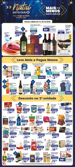 Sam's Club - Ofertas da semana - Pré-Visualização do folheto da loja Sam's Club, válido de 11.12.2025