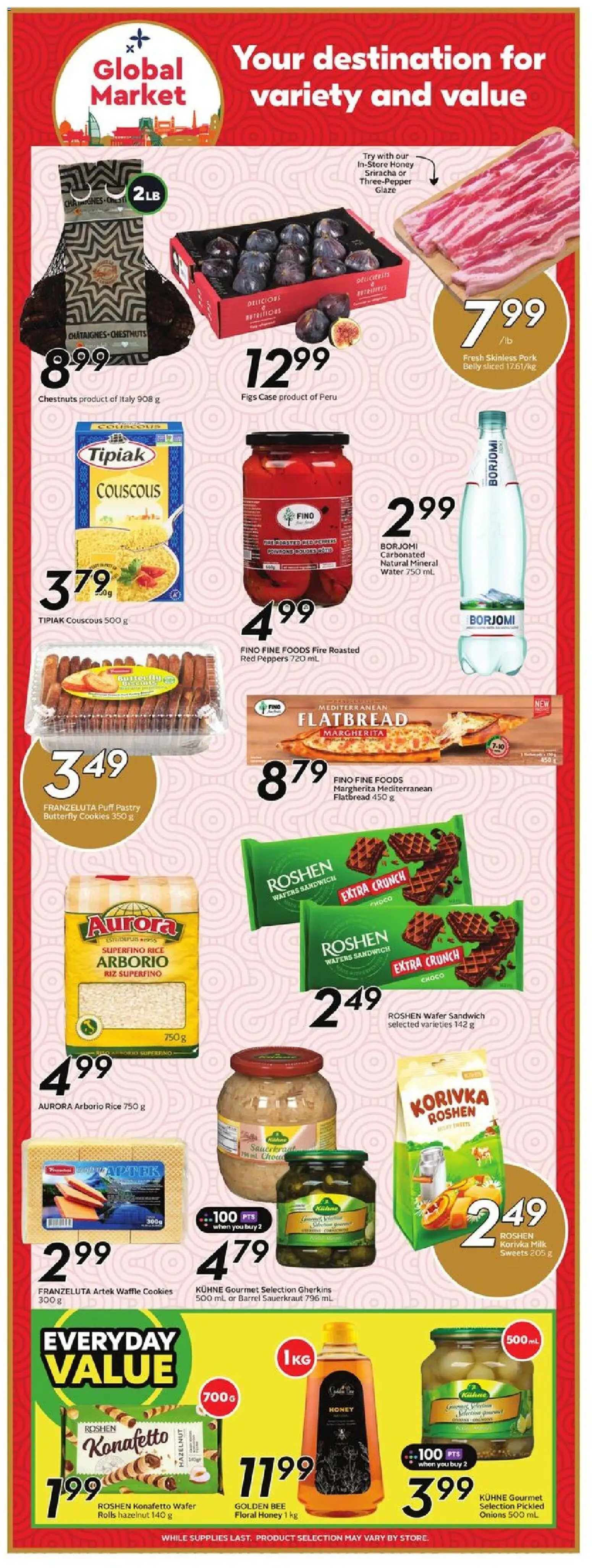 Sobeys flyer valid from 25.12.2025 | Page: 17 | Products: Rice, Case, Milk, Pork