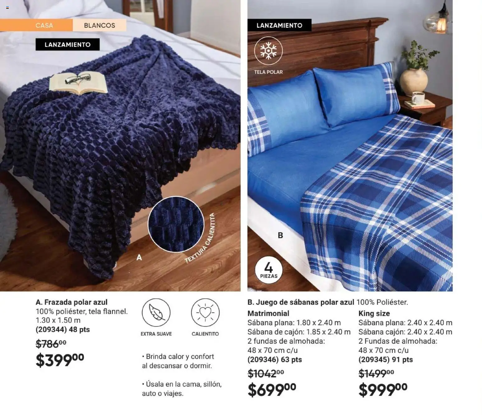 Nuevas ofertas de AVON válidas en toda la República Mexicana desde el 28.11.2025. ¡Encuentra las mejores ofertas en AVON Casa & Estilo 18 2025! | Página: 90 | Productos: Juego, Almohada, Sabanas