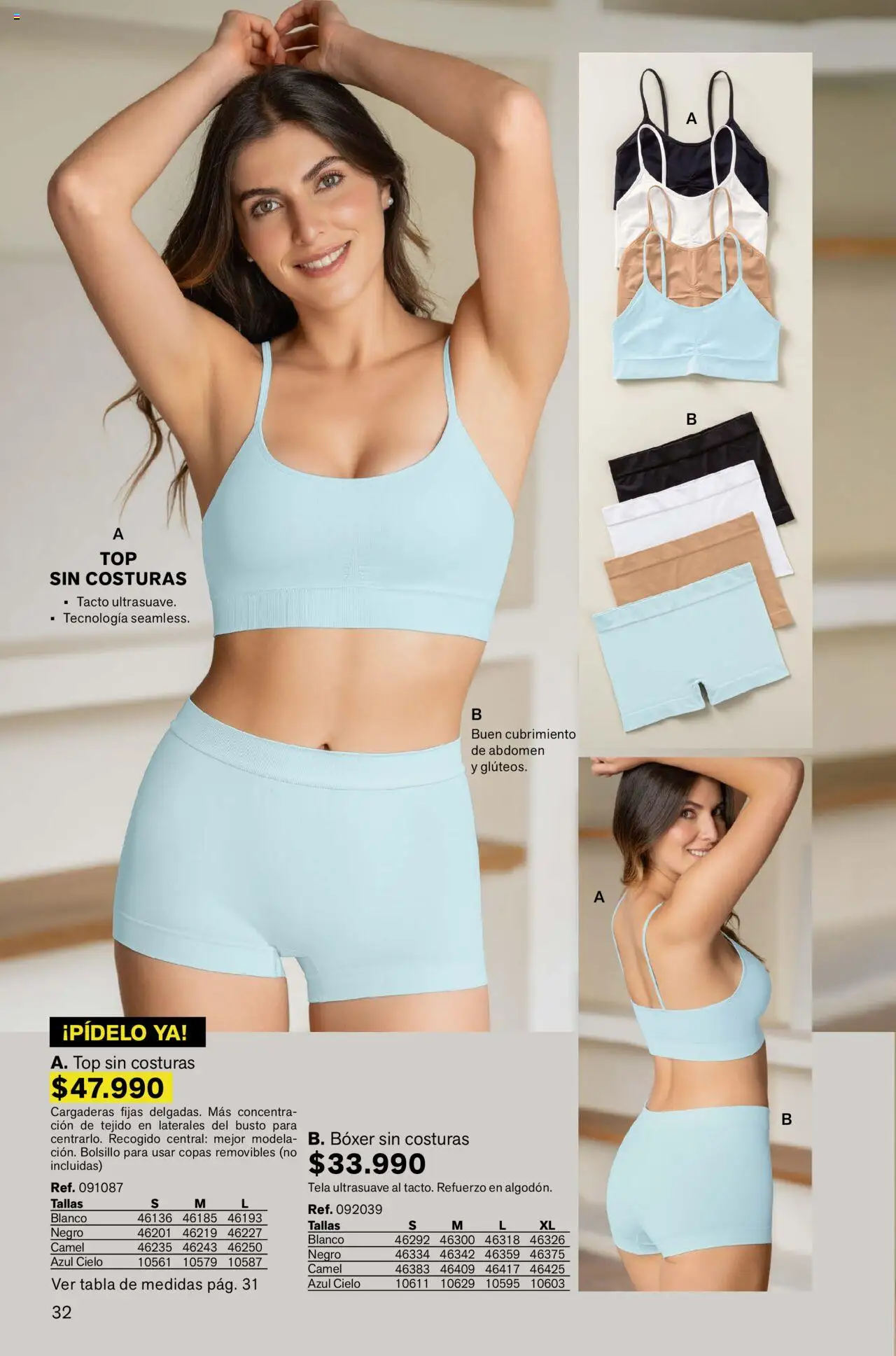 Leonisa revista - valida desde el 04.08.2025 | Página: 32 | Productos: Top