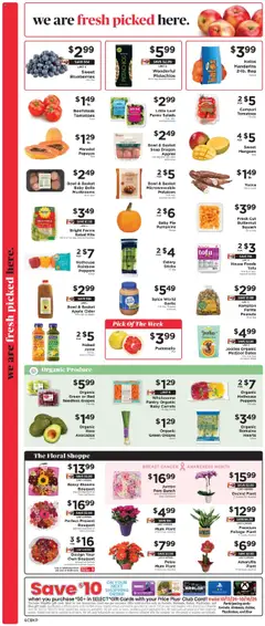 Preview of ShopRite weekly ads valid from 12.10.2025 | Page: 6 | Products: Cider, Apples, Garlic, Grapes