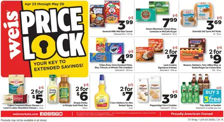 Preview of Weis weekly ads valid from 23.04.2026