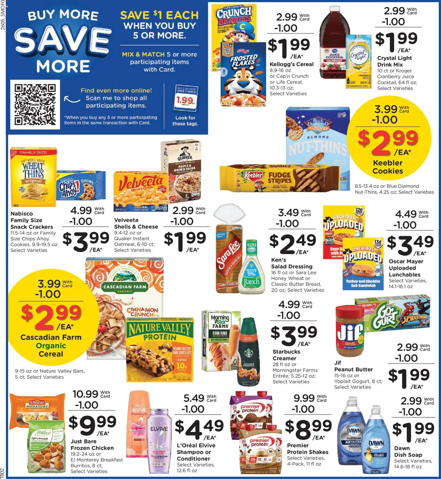 Smith's Weekly Ad - WY - valid from 04.03.2026 | Page: 4 | Products: Shampoo, Tea, Sugar, Pc