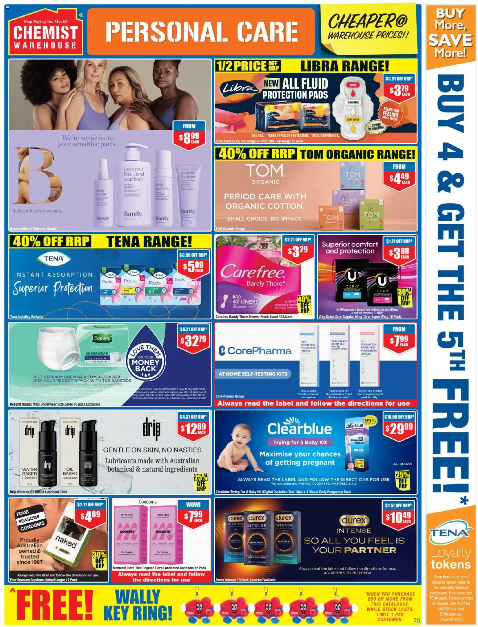 Chemist Warehouse catalogue - valid from 01.01.2026 | Page: 29 | Products: Shower, Oil, Water, Underwear