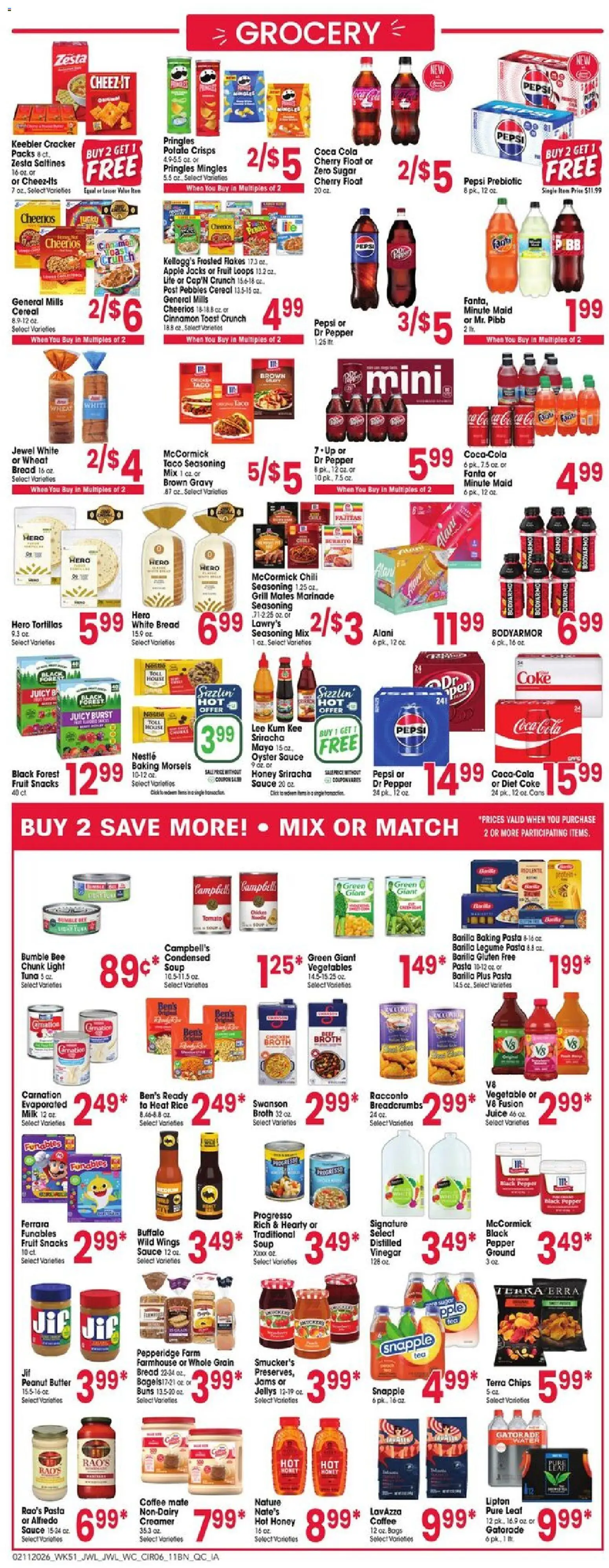 Jewel Osco Weekly Ad - valid from 11.02.2026 | Page: 6