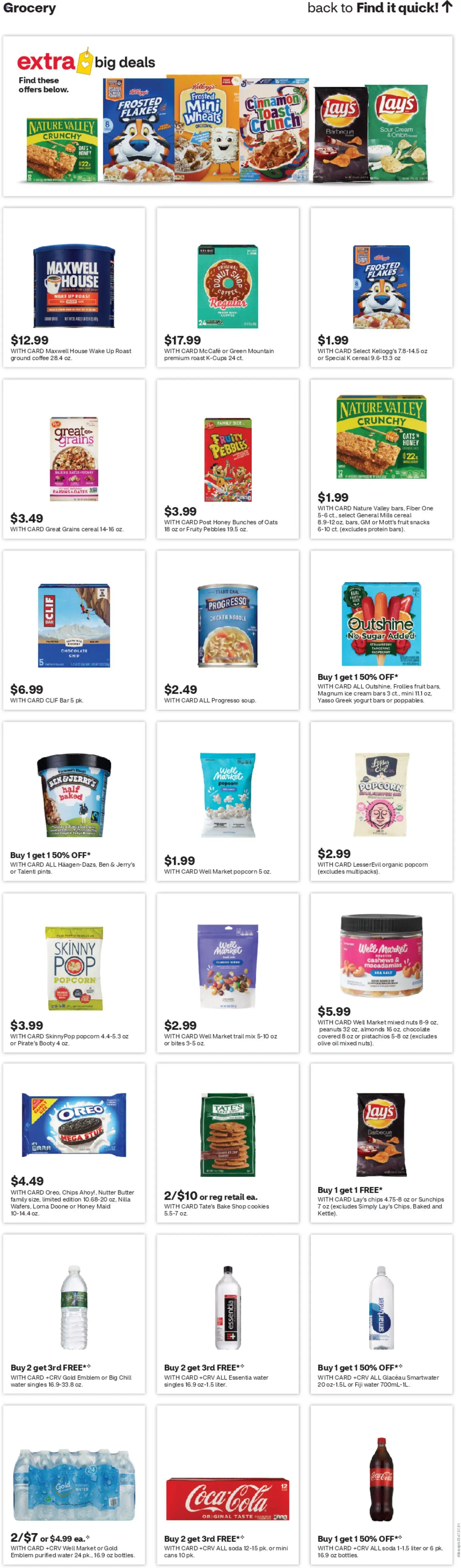 CVS Pharmacy Weekly Ad - AZ - valid from 28.12.2025 | Page: 16 | Products: Oil, Chocolate, Chips, Salt